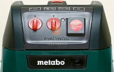 Панель управления универсального строительного пылесоса Metabo ASR 35 L ACP