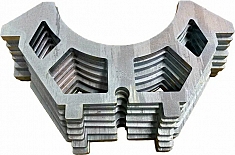 Редукционные вкладыши позиционера для сварки полиэтиленовых труб ПНДело Делатор-160, 3 зажима